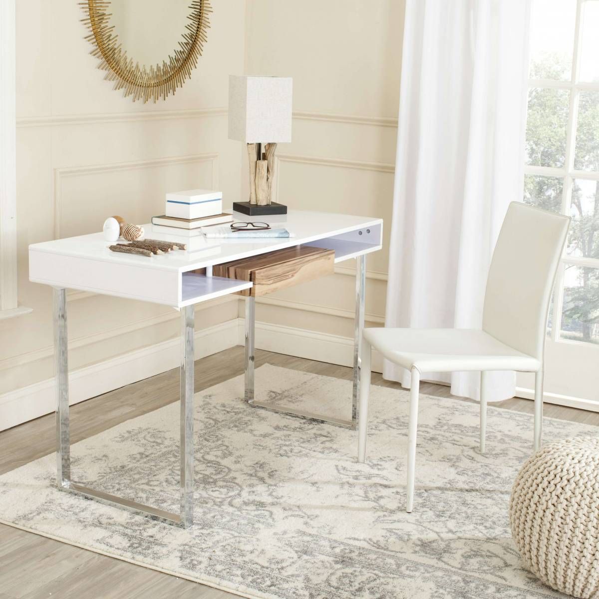 Safavieh white outlet desk