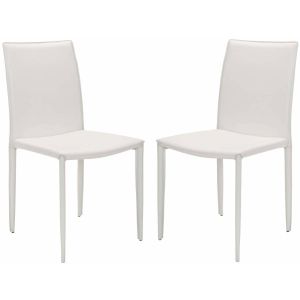 Leather Accent Chair ( Set of 2 ),  EAF2009